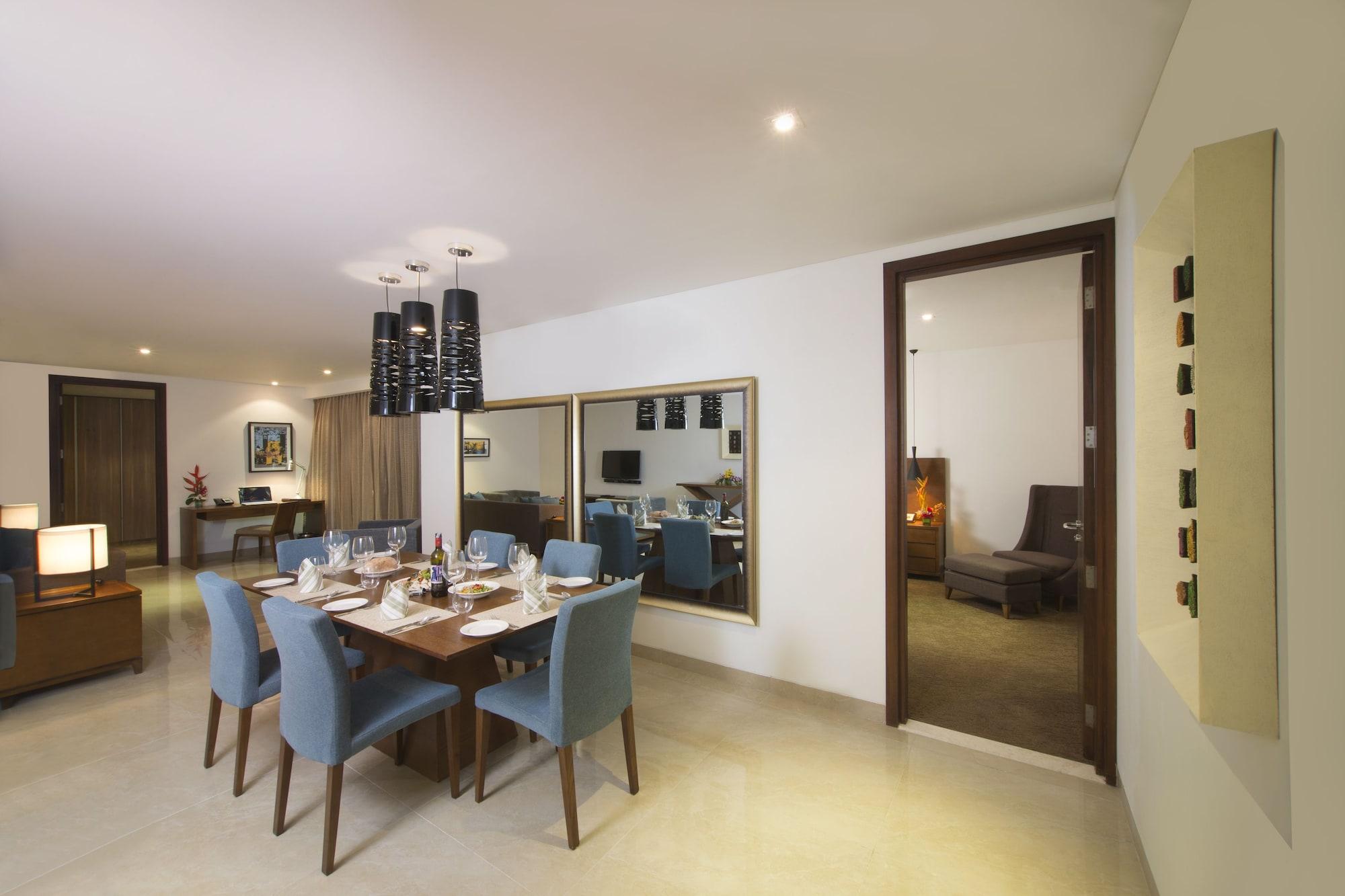 Hotel Oakwood Residencia Prestige Whitefield Bangalore Exterior foto